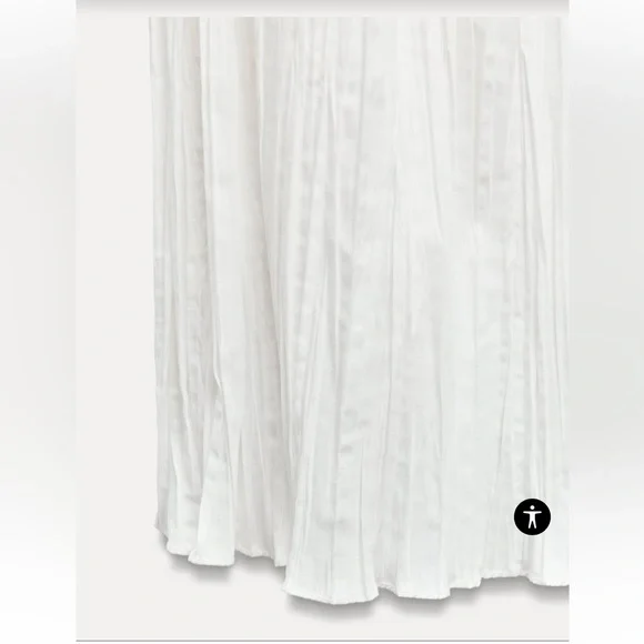 Zara $129 Embellished Jeweled Midi Skirt ZW Collection Size Small NWT - Picture 10 of 11